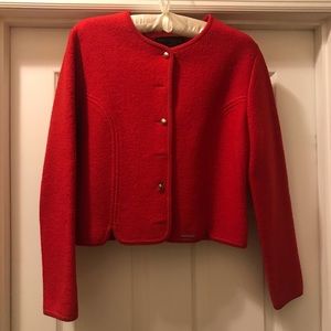 Vintage Geiger Boiled Wool Jacket. Made in Austria